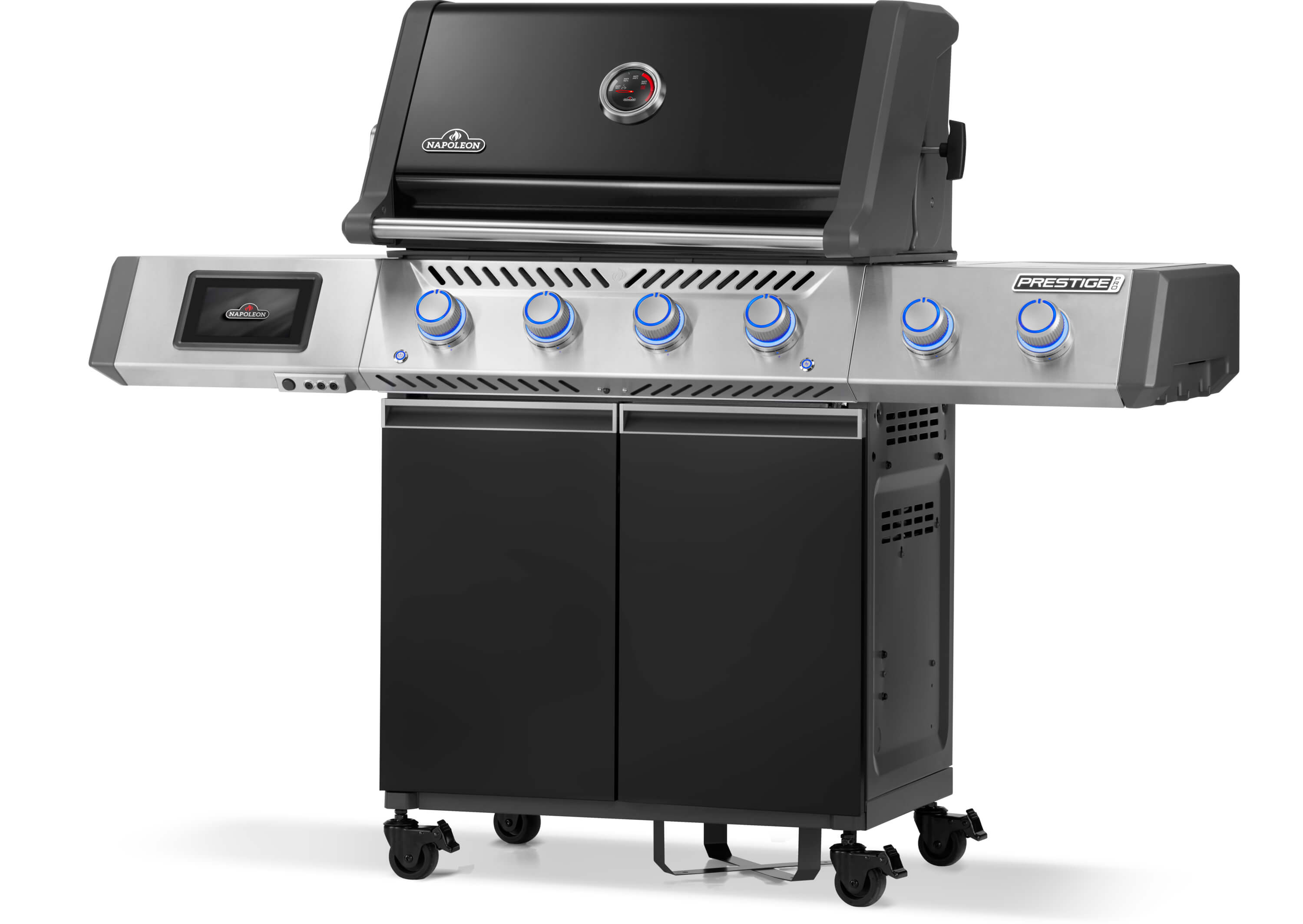 Napoleon Prestige PRO 500 Connected | Smarter Gasgrill, Schwarz inkl. Drehspieß - Modell 2026 – Bild 2 Napoleon Prestige PRO 500 Connected | Smarter Gasgrill, Schwarz inkl. Drehspieß - Modell 2026 – Produktbild 2