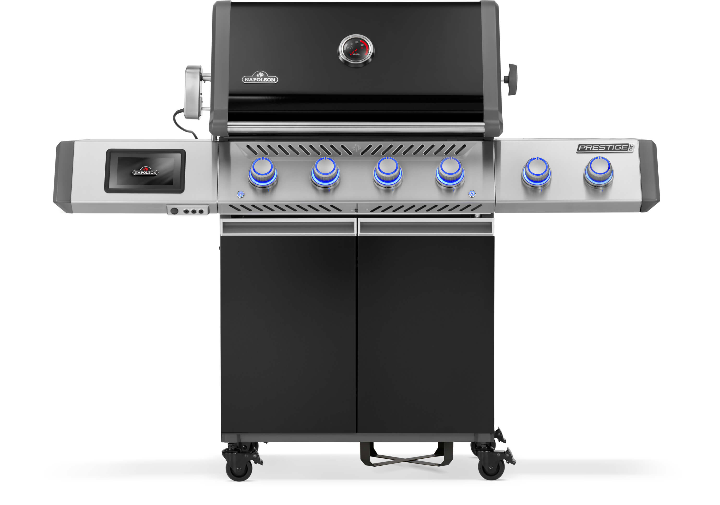 Napoleon Prestige PRO 500 Connected | Smarter Gasgrill, Schwarz inkl. Drehspieß - Modell 2026 – Bild 5 Napoleon Prestige PRO 500 Connected | Smarter Gasgrill, Schwarz inkl. Drehspieß - Modell 2026 – Produktbild 5