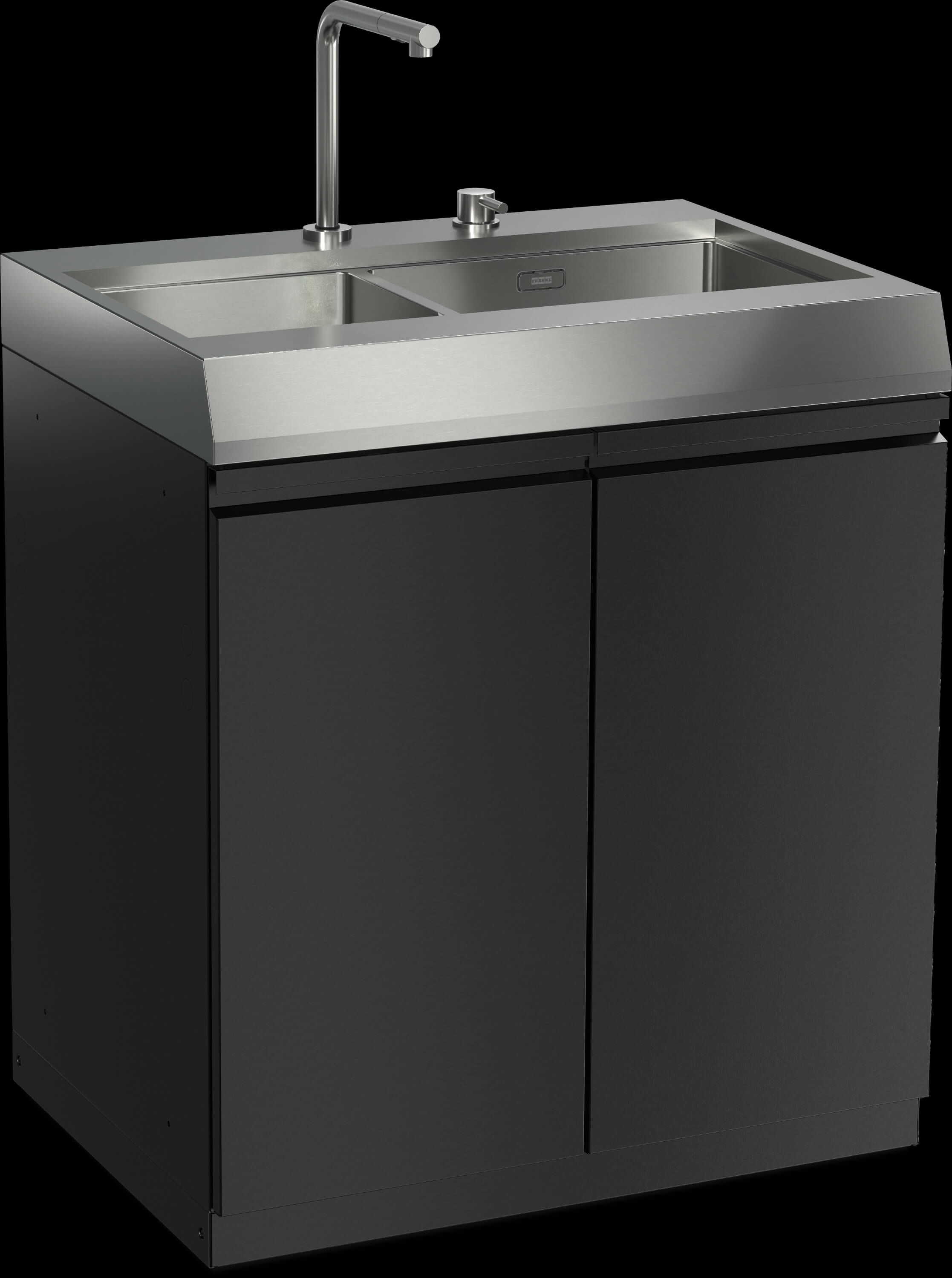 Miele Dreams – Wash L – Spülmodul mit Spüle, versenkbarem Wasserhahn und herausziehbarem Abfalltrennsystem – Produktbild 2