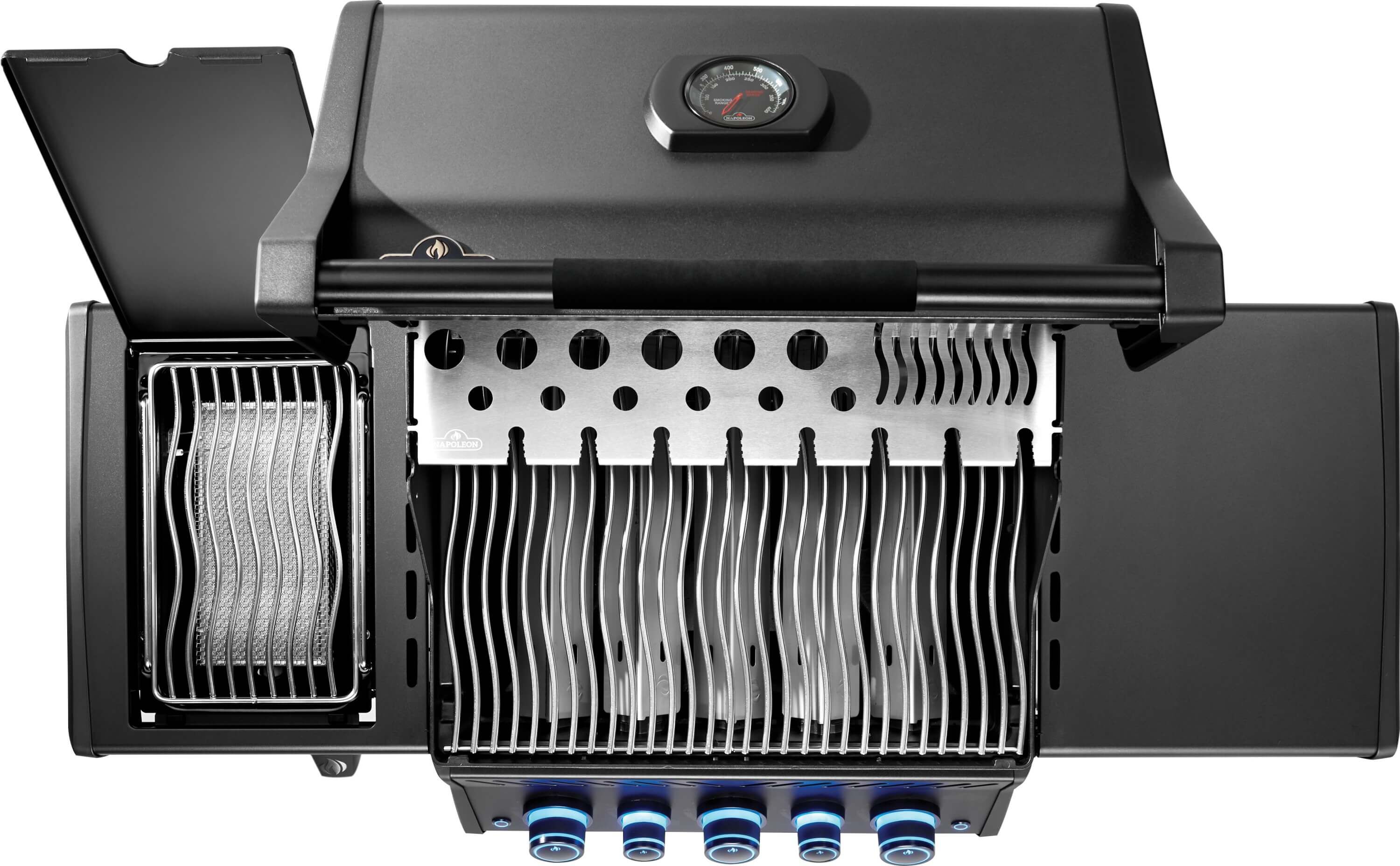 Napoleon Phantom Rogue PRO-S 425 Gasgrill in Mattschwarz mit Sizzle Zone & Heckbrenner Modell 2025