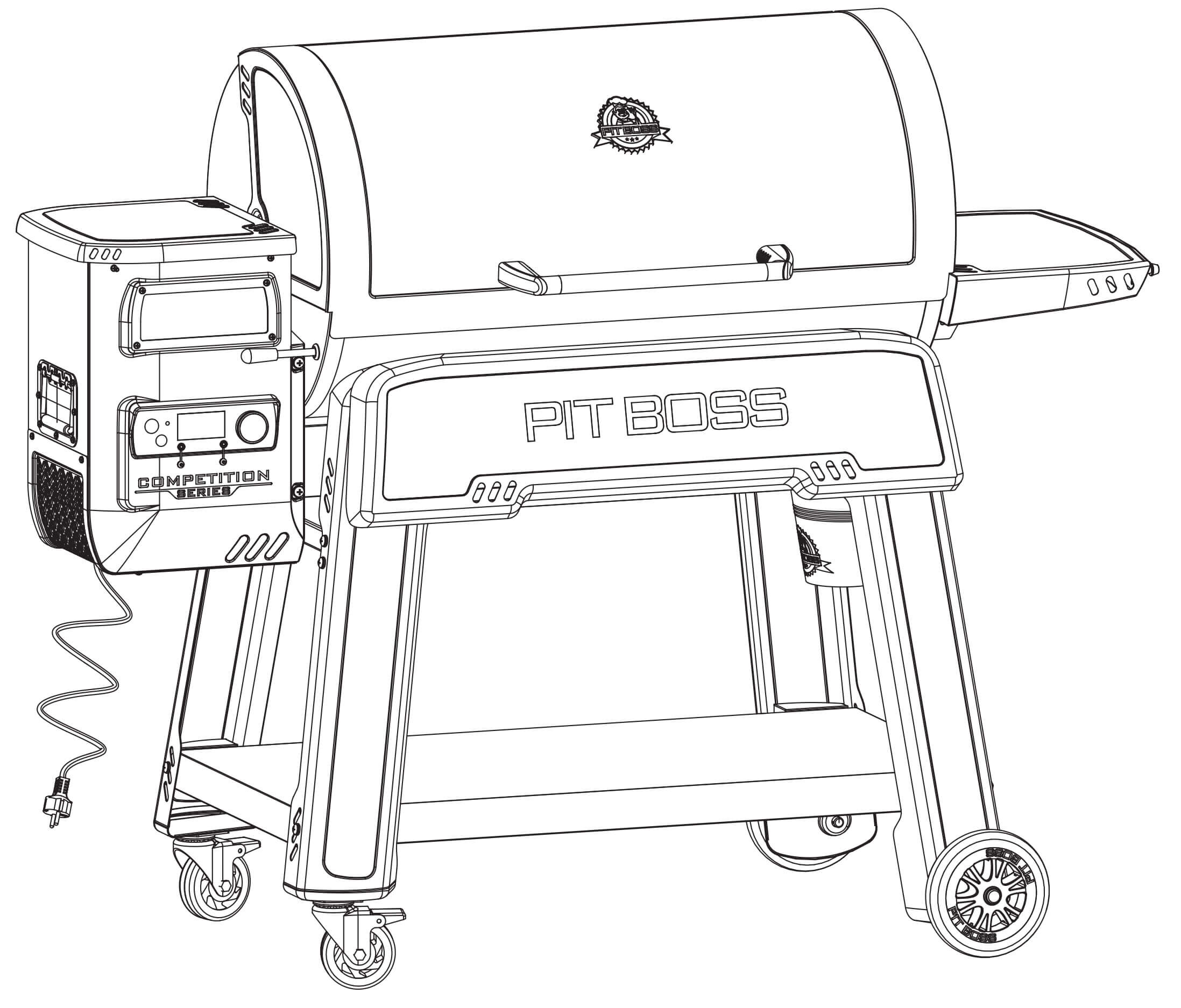 Pit Boss Competition Series 1600 | Pelletgrill
