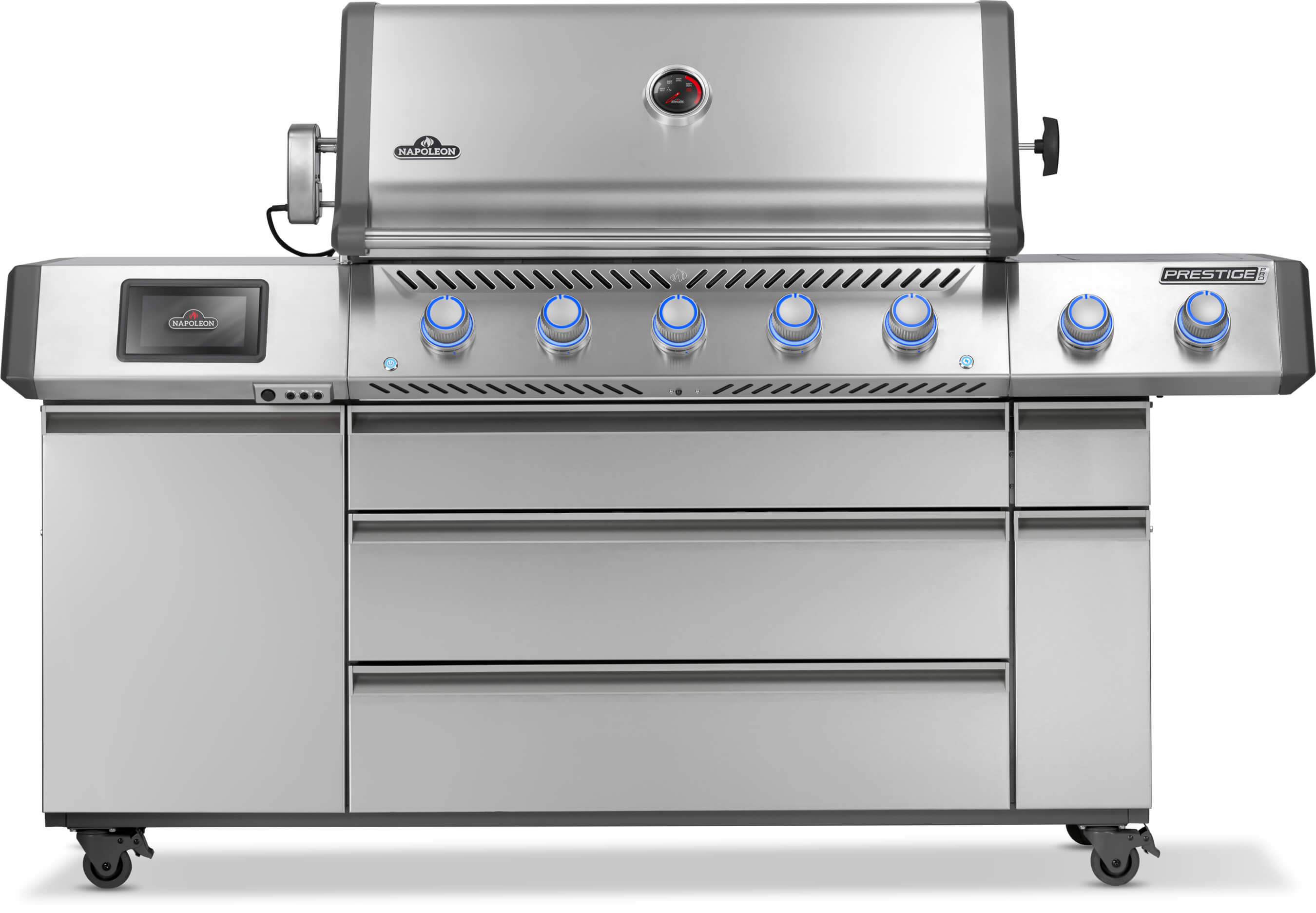 Napoleon Prestige PRO 665 Smart-Connected | Smarter Gasgrill, Edelstahl inkl. Drehspieß - Modell 2026 – Bild 16 Napoleon Prestige PRO 665 Smart-Connected | Smarter Gasgrill, Edelstahl inkl. Drehspieß - Modell 2026 – Produktbild 16
