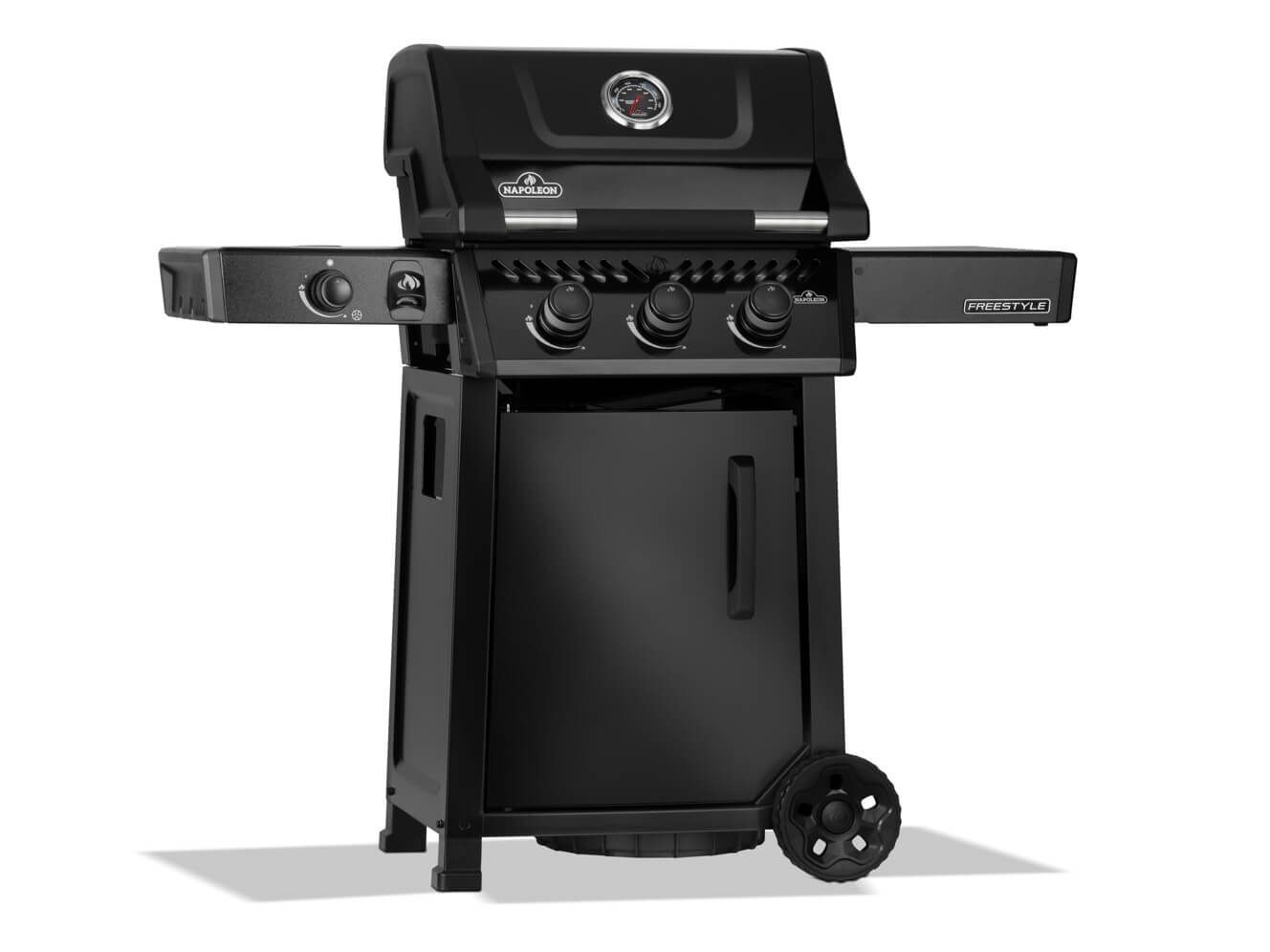 Napoleon Freestyle 365 Gasgrill Schwarz mit Seitenbrenner | Modell 2026 – Produktbild 7