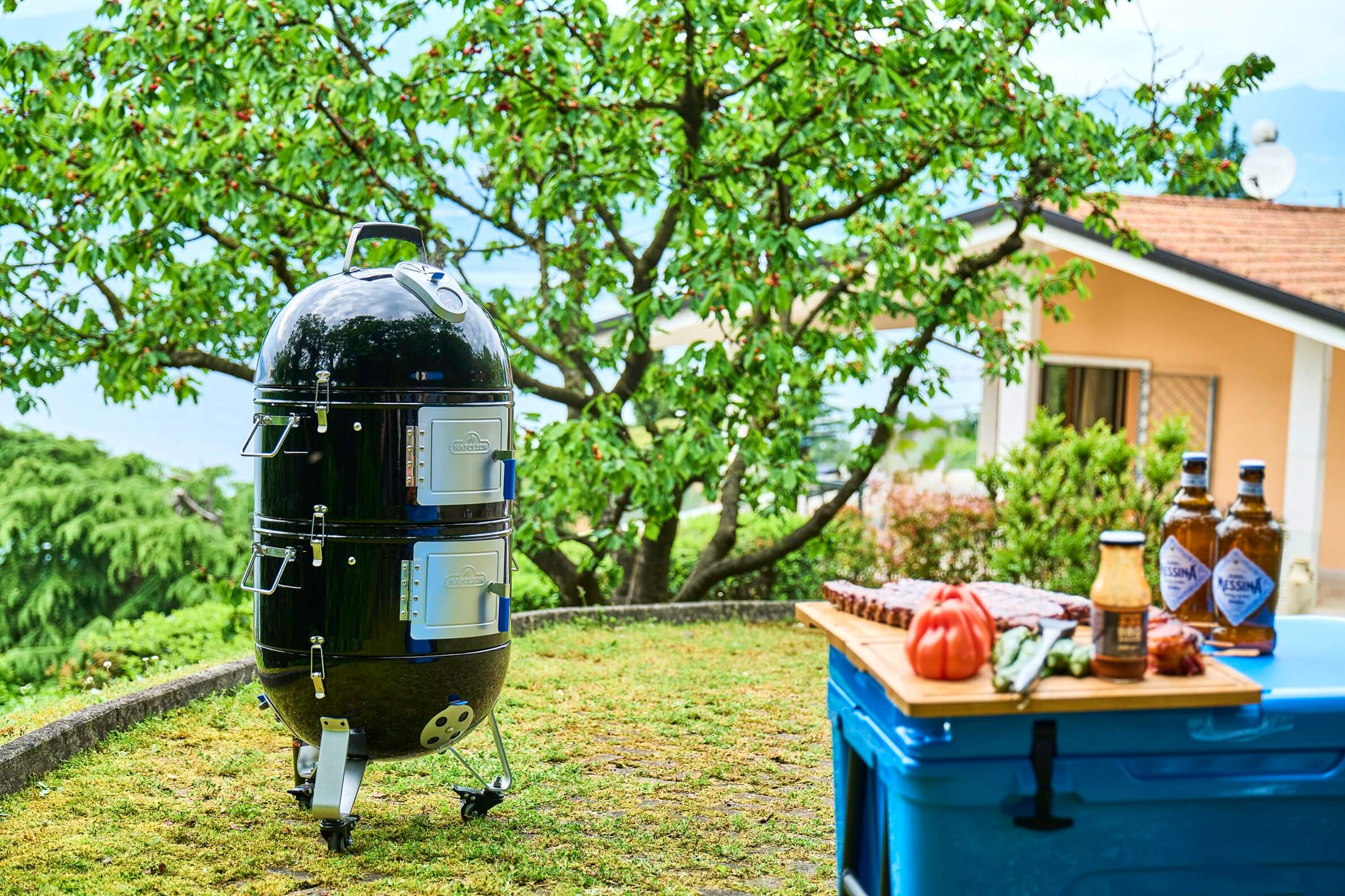 Napoleon Holzkohlegrill Apollo 18 | 3 in 1 Watersmoker Ø 47 cm – Produktbild 5