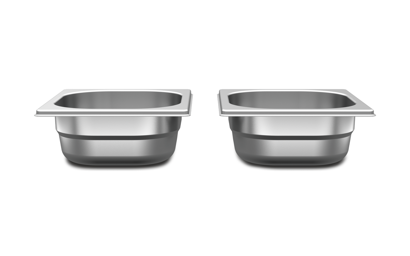 Miele FlexTop2-Bowls (Bowls, 2 Stück) Gar- und Lagerschalen