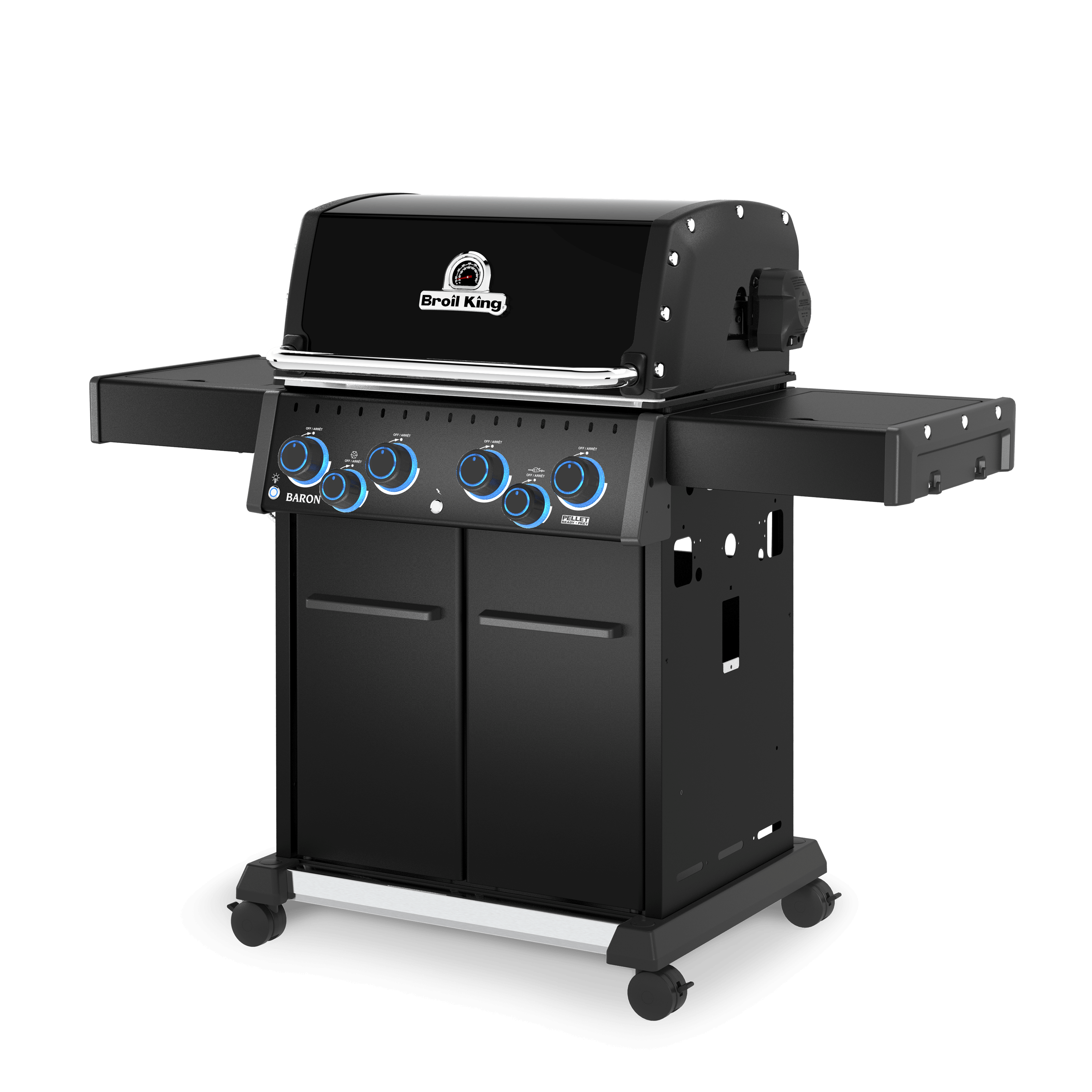 Broil King Baron 490 X Shadow Gasgrill mit Drehspiess