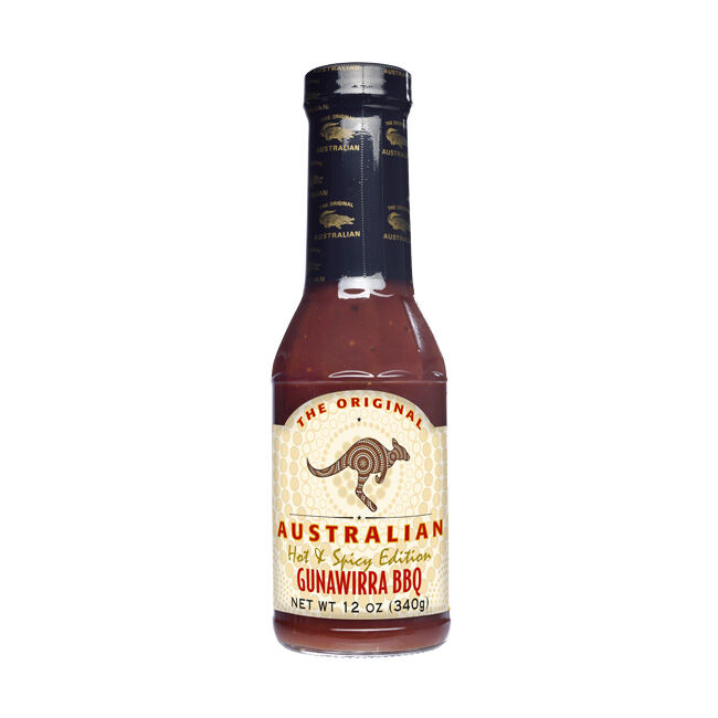 The Original Australian Gunawirra Hot & Spicy BBQ Sauce 355ml