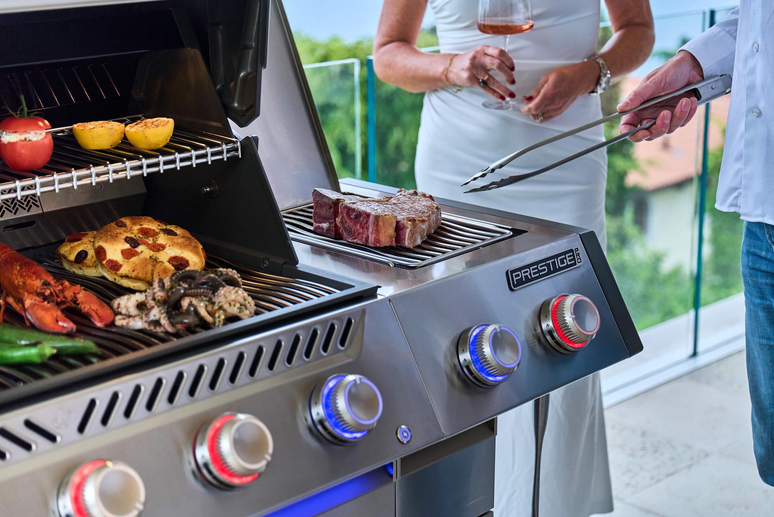 Napoleon Prestige PRO 665 Smart-Connected | Smarter Gasgrill, Edelstahl inkl. Drehspieß - Modell 2026 – Bild 43 Napoleon Prestige PRO 665 Smart-Connected | Smarter Gasgrill, Edelstahl inkl. Drehspieß - Modell 2026 – Produktbild 43