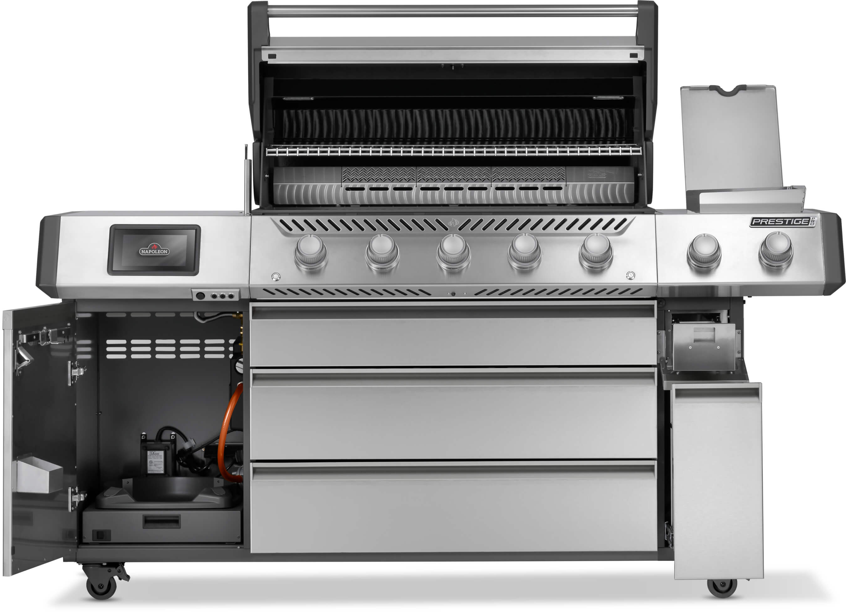 Napoleon Prestige PRO 665 Smart-Connected | Smarter Gasgrill, Edelstahl inkl. Drehspieß - Modell 2026 – Bild 19 Napoleon Prestige PRO 665 Smart-Connected | Smarter Gasgrill, Edelstahl inkl. Drehspieß - Modell 2026 – Produktbild 19