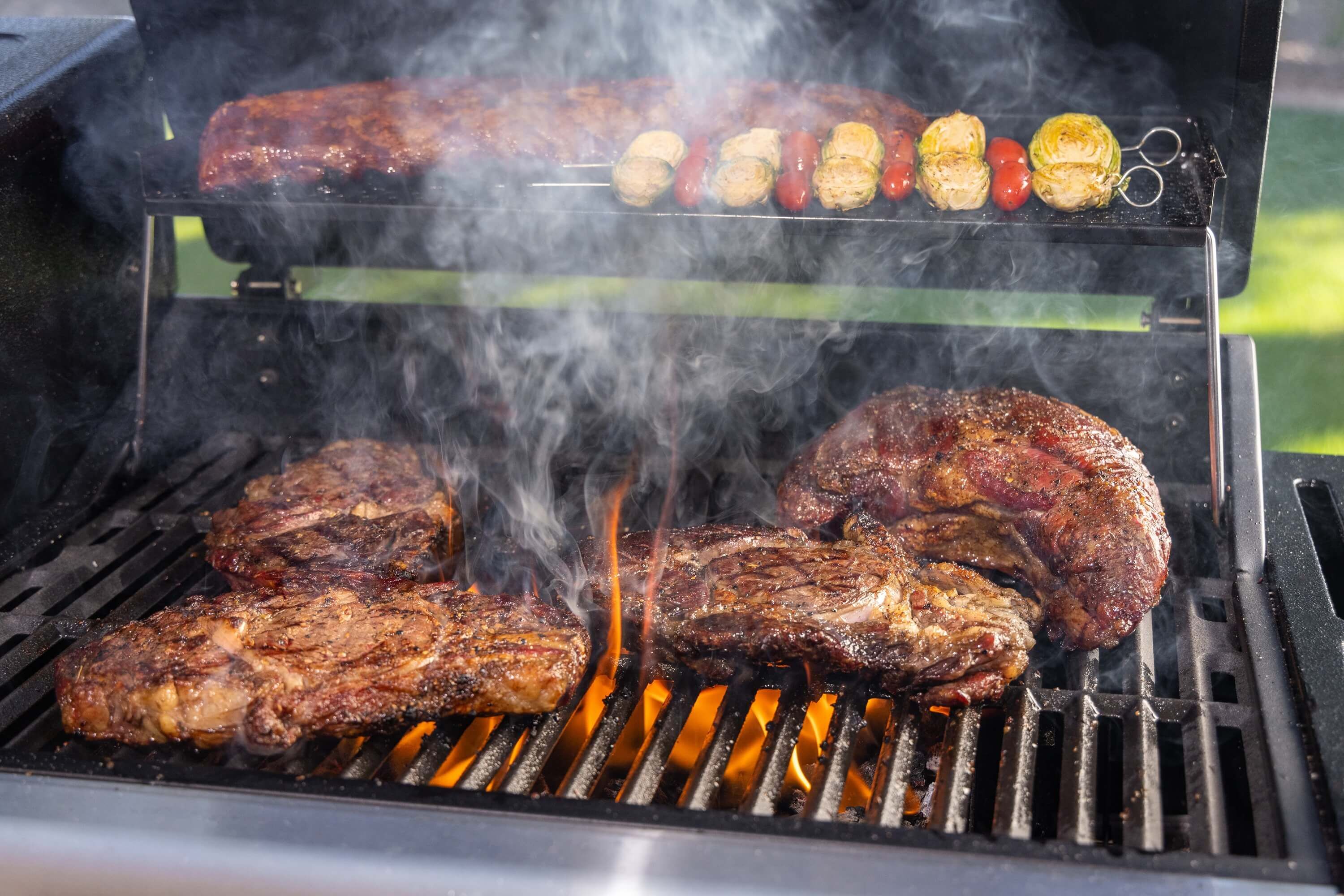 Pit Boss Memphis Ultimate 2.0 Kombigrill | Pelletsmoker, Holzkohlegrill & Gasgrill