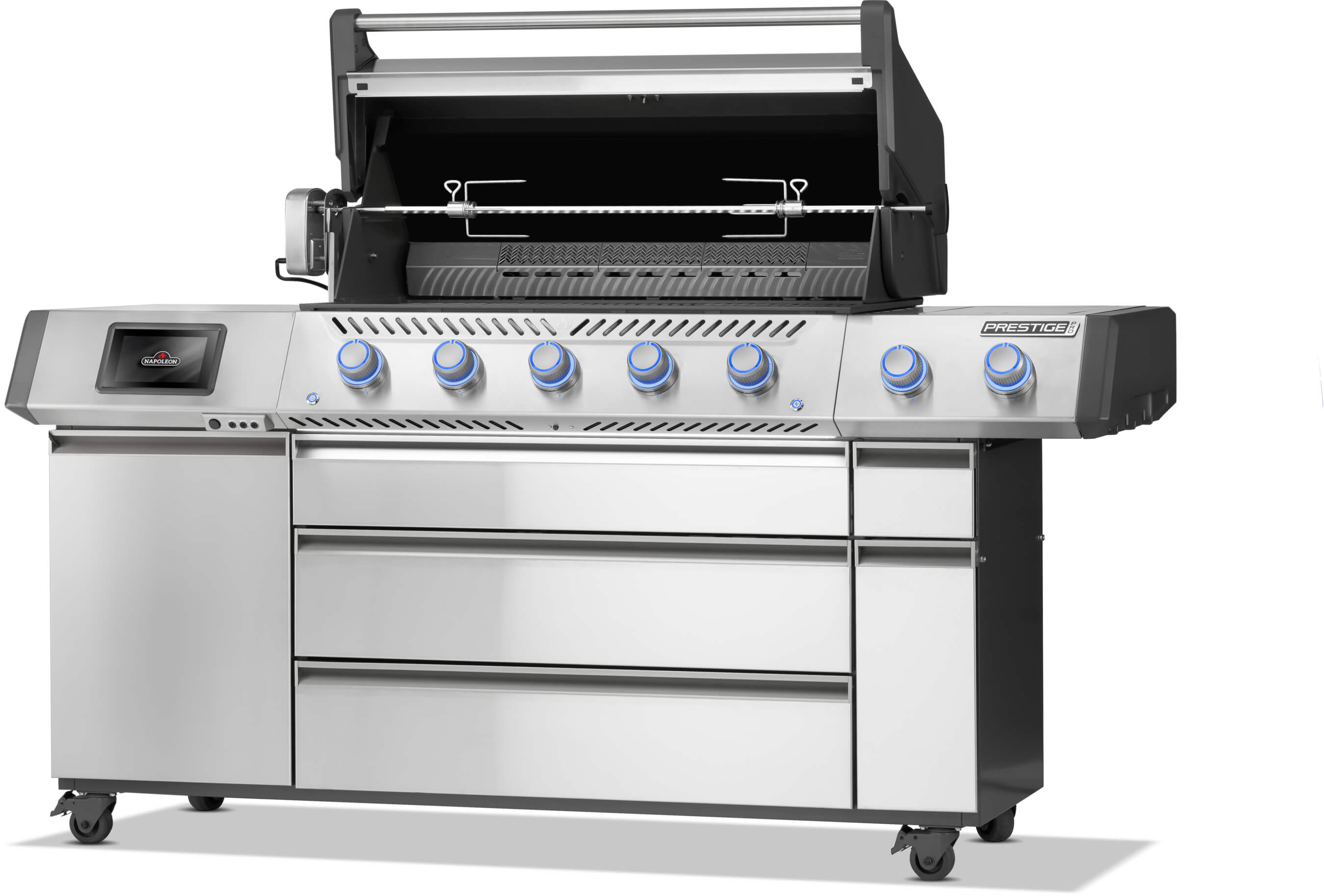 Napoleon Prestige PRO 665 Smart-Connected | Smarter Gasgrill, Edelstahl inkl. Drehspieß - Modell 2026 – Bild 6 Napoleon Prestige PRO 665 Smart-Connected | Smarter Gasgrill, Edelstahl inkl. Drehspieß - Modell 2026 – Produktbild 6