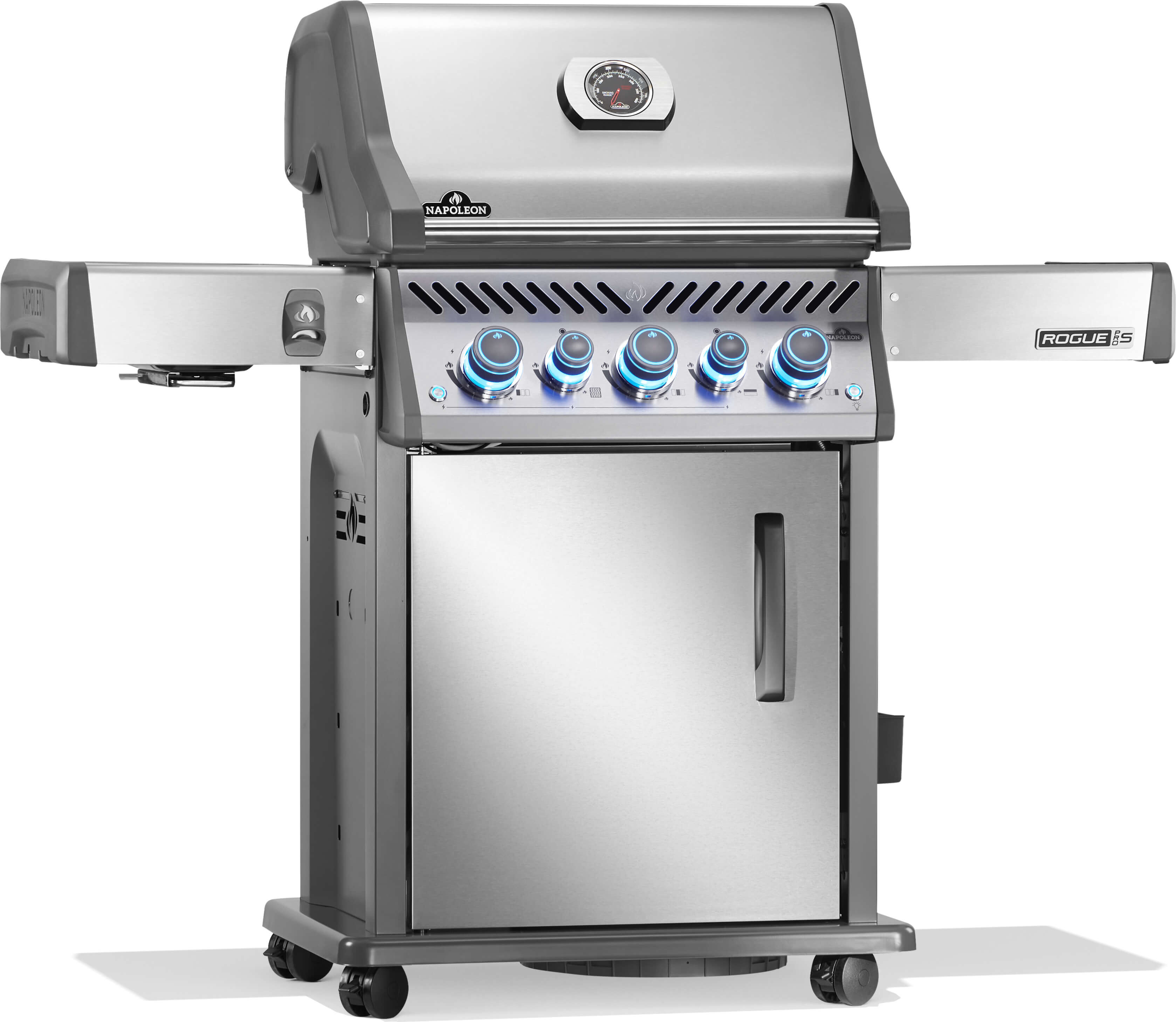 Napoleon Rogue PRO-S 425 Edelstahl Gasgrill mit Sizzle Zone, Heckbrenner und Edelstahlrosten | 2025