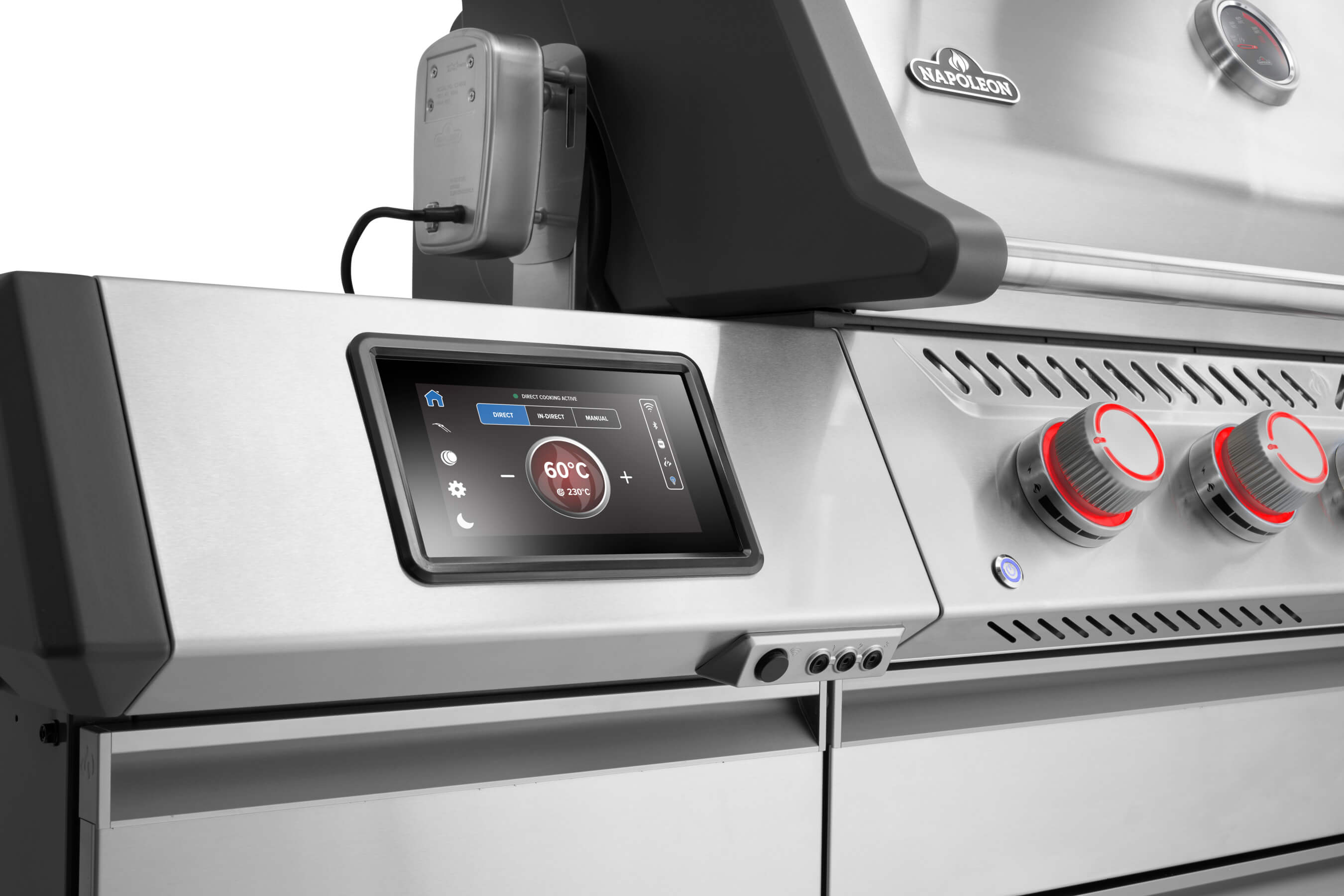 Innenansicht Prestige Pro 665 mit Sizzle und Brennern