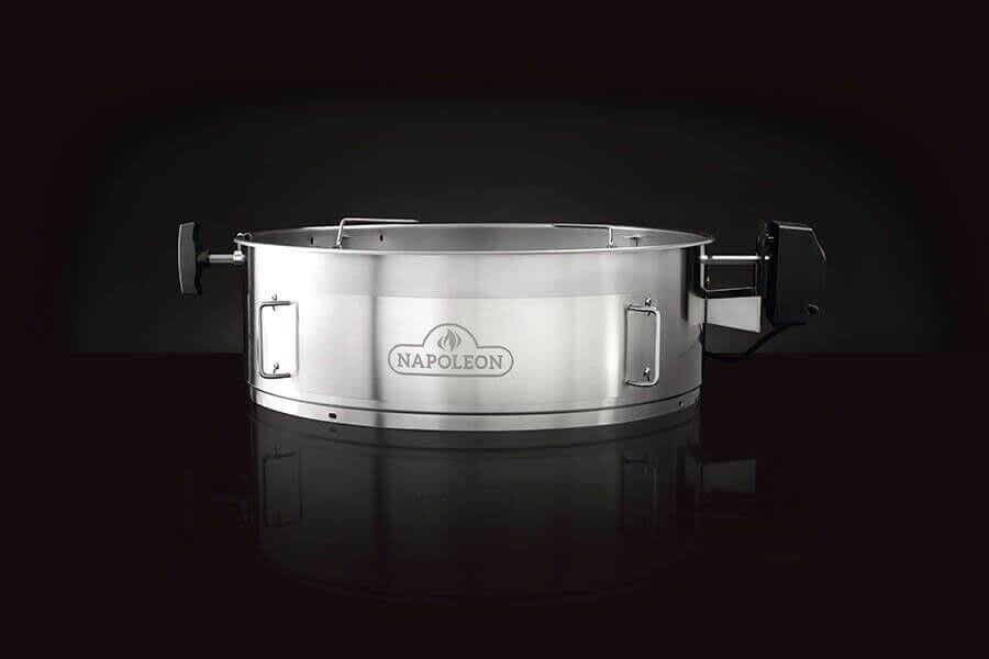 Napoleon Drehspieß Rotisserie Heavy Duty für Holzkohle Kugelgrill Ø 57 cm 69222