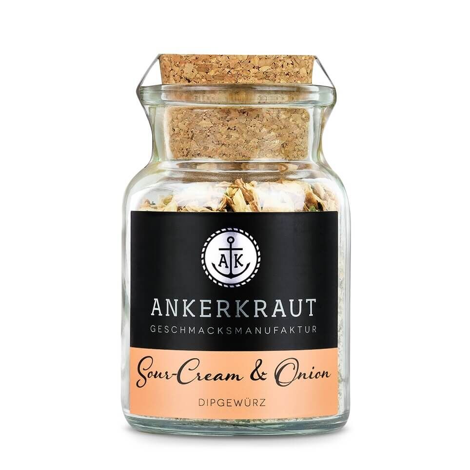 ANKERKRAUT Sour-Cream & Onion (90g Korkenglas) 4260347892287