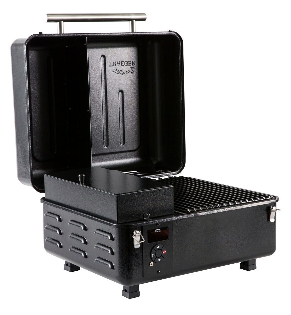 Traeger RANGER TFT18KLDE seitlich geöffnet