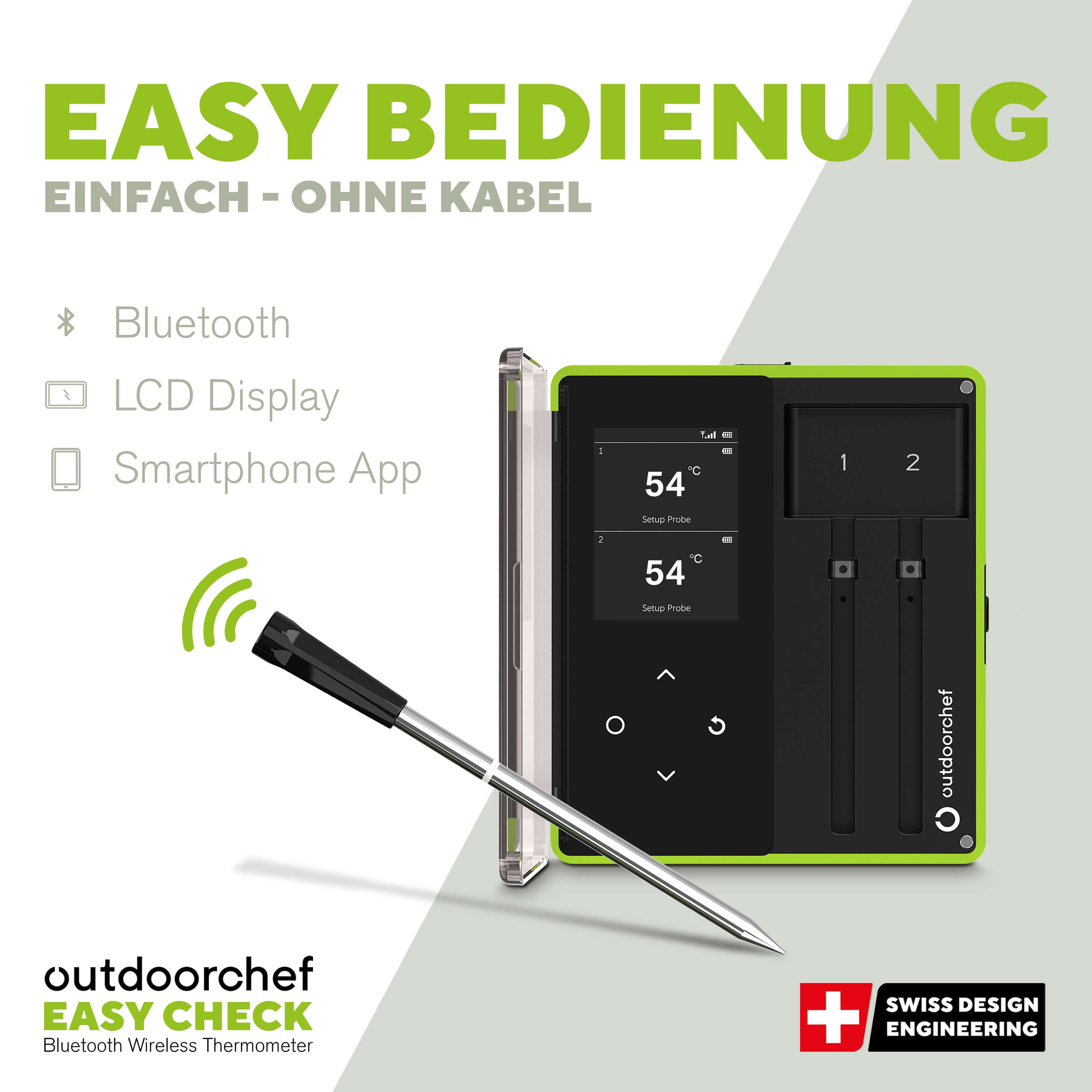 Outdoorchef EASY CHECK THERMOMETER DUAL – Produktbild 3