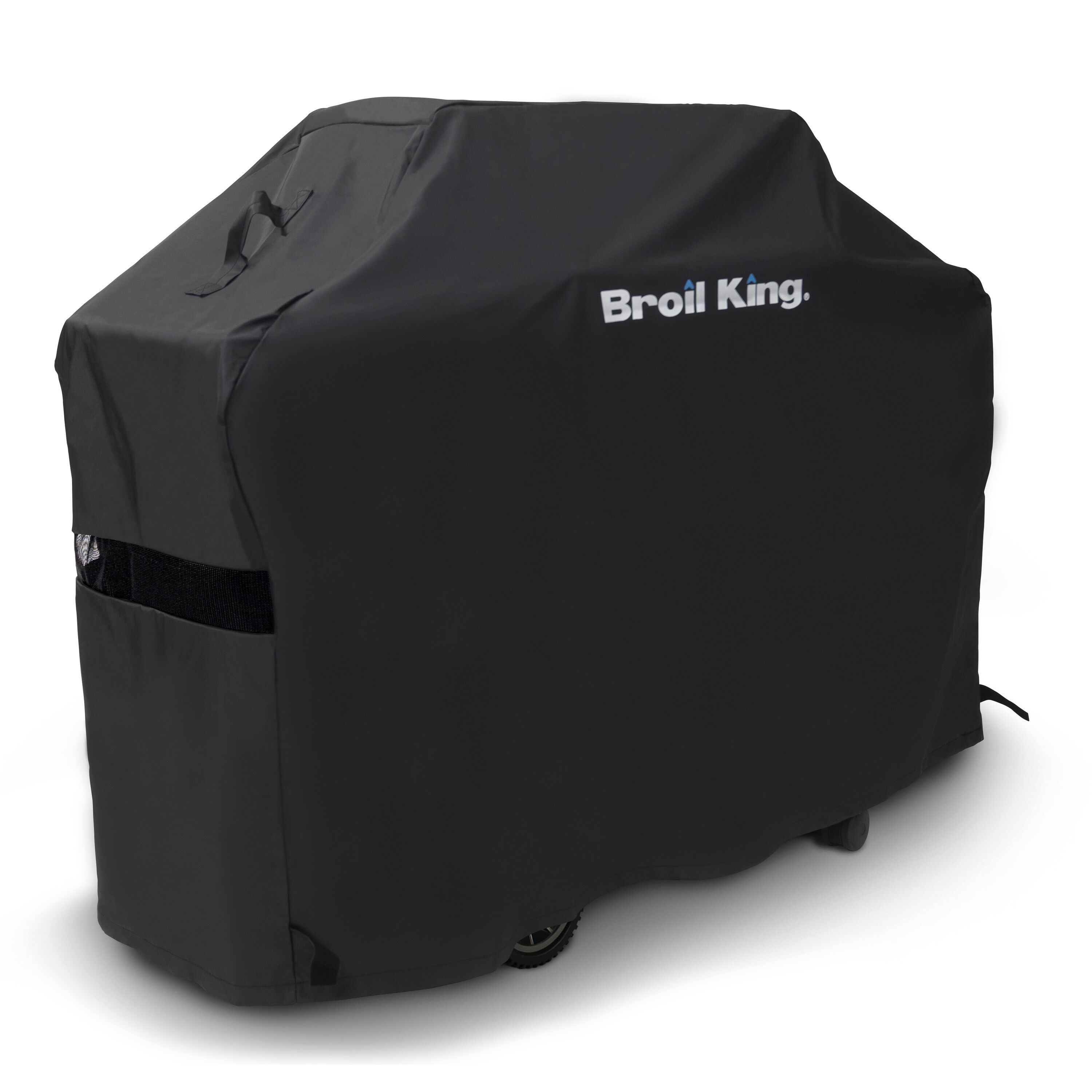 Broil King Schutzhülle Royal und GEM 300er Serie, Grill Abdeckhaube für aufgeklappte Seitenablagen